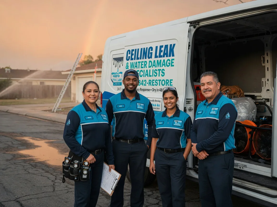 Ceiling Leak Cleanup company in Ray, MI